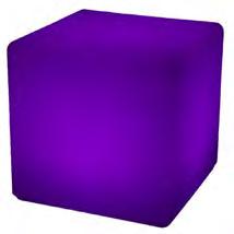 Cube - Glow 20 L x 20 D x 20 H