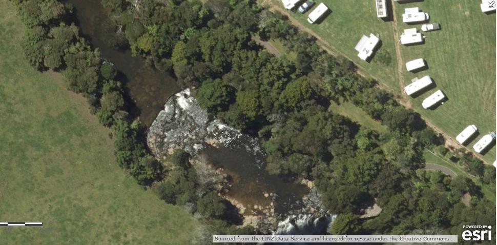 PART SIX-EXTENT OF PLACE 1 NZTM coordinates: Easting: 168715 Northing: 610278 Position: Concrete Dam structure extending across stream area (1) Note Co-ordinates are approximate only.