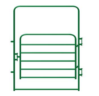 4 m, 3.0 m, 3.6 m. Panel height: 1.2-1.8 m. Pipe diameter: 15-50 mm. Gate size: (H)1.2-3.6 m, (W)1.2-3.6 m. Surface treatment: hot dipped galvanized or PVC coating.
