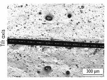 The agglomerates that were broken down during extrusion are found in the histogram in the range below 4.5 µm, clearly illustrating the distributive action of the pins.