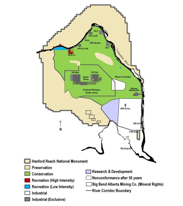 restoration/cleanup actions (e.g. pump and treat activities), although critical to eventual cleanup of the Hanford Site, do not factor in to footprint reduction determinations.
