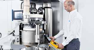For Precision and Reliability CALIBRATION SERVICES KORSCH provides complete calibration services for all instrumentation on the tablet press, including rotational speed, linear punch position, and