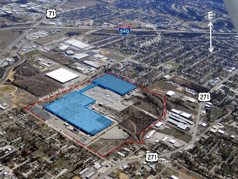 Redevelopment Warehouse: Sale Completed Land donations on Jenny Lind and Ingersoll completed Area 1: