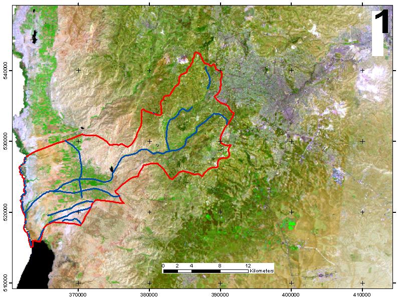 World Environment 2014, 4(1): 22-32 23 Figure 1. Location map of Wadi Kafrain Catchment Area in Jordan The study area is located west of Amman and extends westwards to the Jordan Valley (Figure 1).