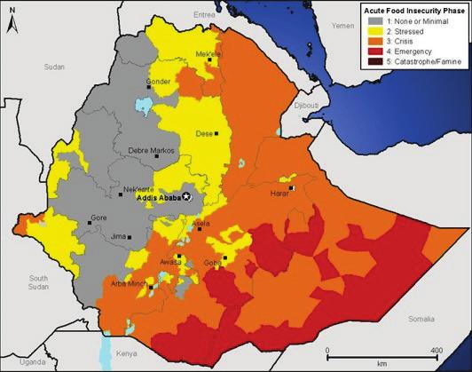 Nutrition Situation in Ethiopia Micronutrient deficiency, also known as hidden hunger, is a major public health problem in most developing countries Iron deficiency 50.