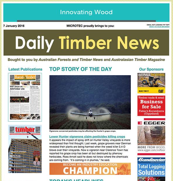 Readers can find the latest issue online as its sent to print. For greater exposure to an online audience, consider an advertising package including Daily Timber News and www.timberbiz.com.