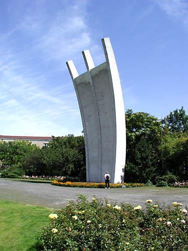 The Berlin Airlift memorial is dedicated to the 78 pilots and crew killed