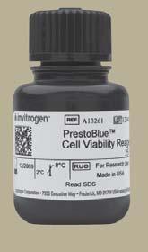 PrestoBlue Cell Viability Reagent Why should I use the PrestoBlue Cell Viability Reagent? PrestoBlue reagent reduces time-to-results without sacrificing performance.