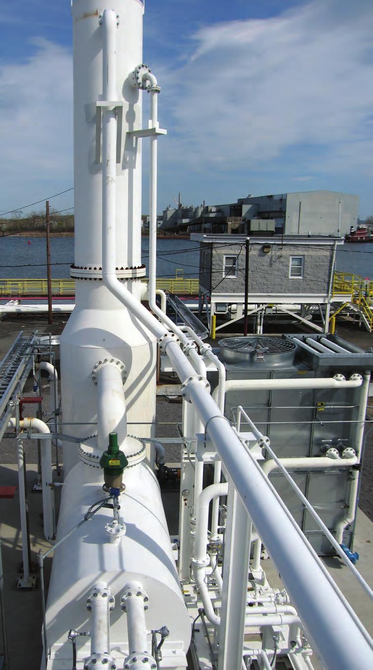 installations such as truck, rail, tank and marine loading, our VRUs achieve emission control