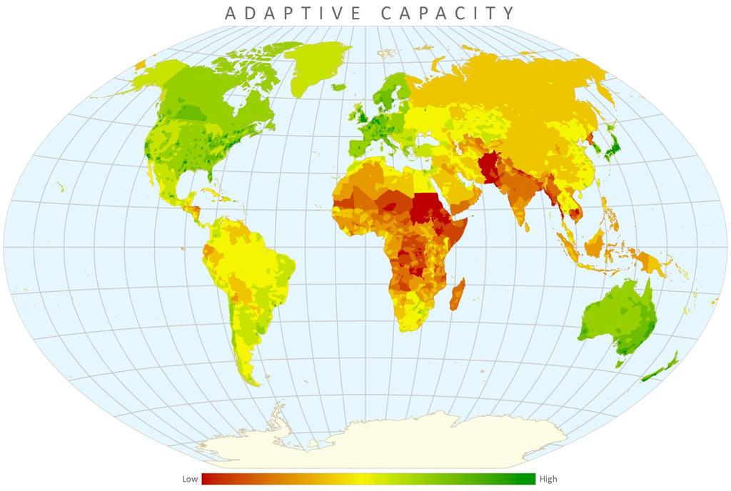 Mapping Adaptive Capacity Based on: