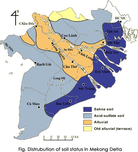 Map of Acidic soils http://cantho.
