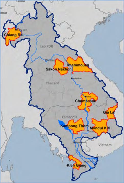 Climate Change Impact and Adaptation Study for the Lower Mekong Basin Methodology The USAID Mekong ARCC Climate Change Impact and Adaptation Study quantifies specific shifts in climate and hydrology
