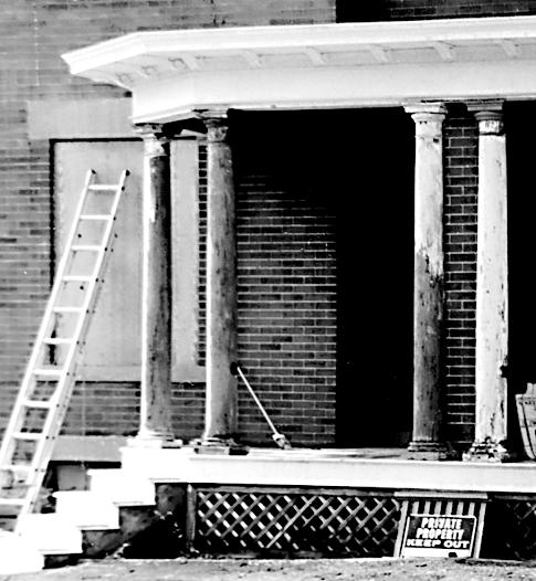 If the historic design of the porch is unknown, then base the design of the restoration on traditional porches of buildings similar in architectural style.