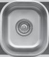All sinks are designed for undermounting in solid surface, natural