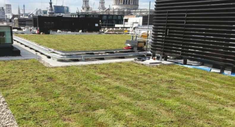 Application: Inverted roof waterproofing Suitable for large flat roof decks, podiums, paved, ballasted & green roof systems, these systems have been installed on many prestigious developments for