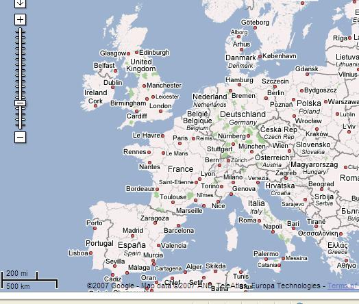Algeciras Hamburg-Le Havre range 2005 (1996) % of population EU27= 32% (32%) % of GDP EU27= 40% (46%) % of TEU traffic EU27= 43% (39%) The North-South balance in perspective Iso-distance zone 500 km