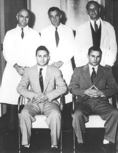 Donnall Thomas, MD, and his colleagues at Mary Imogene Bassett Hospital in Cooperstown, New York 1963 Dr. Thomas E.