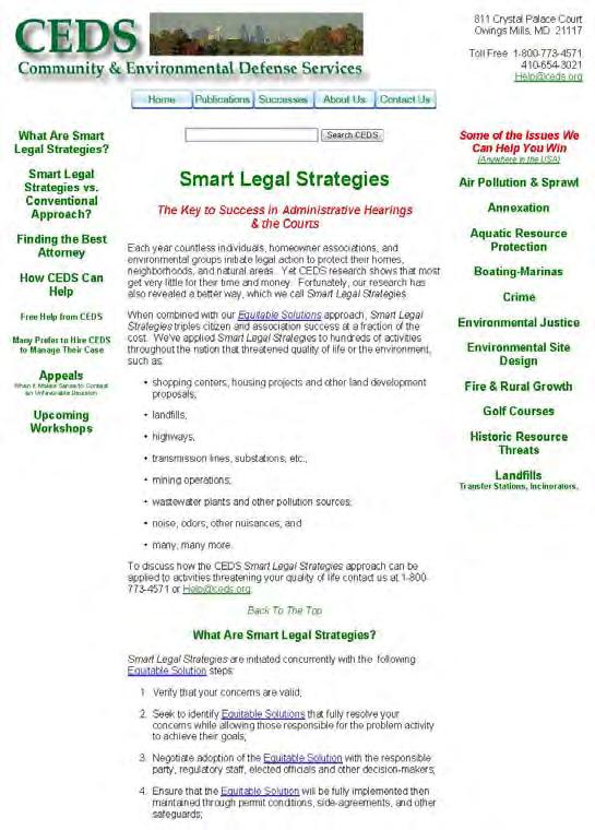 Smart Legal Strategies When Responsible Parties & Agencies Are Uncooperative ceds.