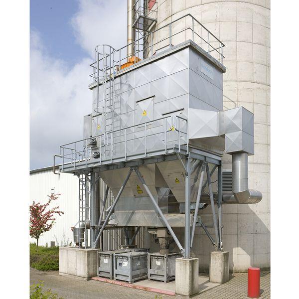 Electrostatic Precipitator: most likely to be used in systems above 100 kw thermal output requires electricity to maintain the electrical field tend to require a large volume to minimise gas velocity