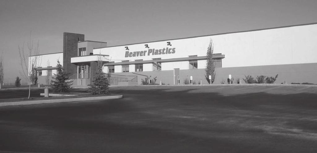 PRODUCT MANUAL INSTALLATION GUIDE Beaver Plastics Ltd Head Office: 7-26318-TWP RD 531A Acheson, Alberta Canada T7X 5A3 Branch Plant