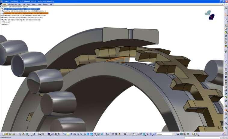 RKB ECA design and applications Bearing with