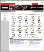 Technical Suppot Site The THK Technical Suppot Site lets you access poduct infomation and technical suppot online.