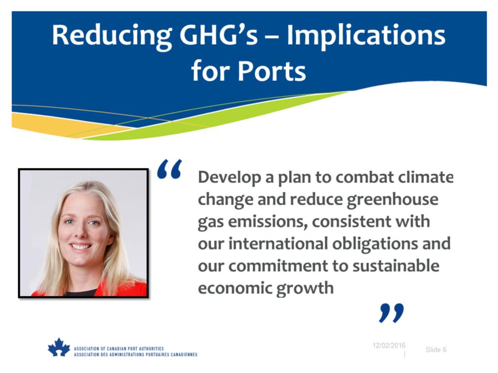 Environment Mandate Letter In partnership with provinces and territories, develop a plan to combat climate change and reduce greenhouse gas emissions, consistent with our international obligations