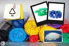PE Polyethylene (PE) is a thermoplastic polymer with variable crystalline structure and an extremely large range