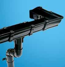 Square/Profiled Gutter Systems 76 Roof Outlets OSM Roof Outlets 82mm and 110mm Domed Roof Outlets For flat roofs May be installed in mastic asphalt or built-up roofing For roof areas up to a maximum