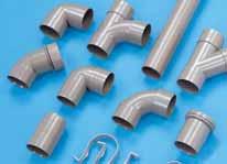 Weld System Secure connection achieved via solvent cement application Comprehensive range of pipes, bends, tees, and adaptors Manufactured from Modified Unplasticized Polyvinyl Chloride