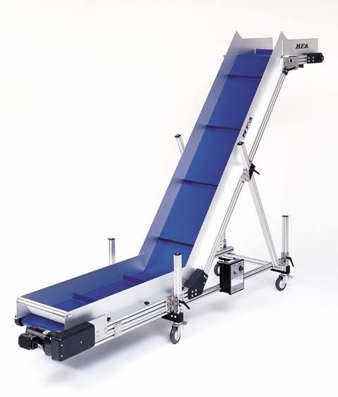 SERIES 2260 ELEVATOR CONVEYOR SERIES 2250 Z CONVEYOR 0 or 40-60 Angle Adjustment Fixed Angle Up to 60 Degrees (Models