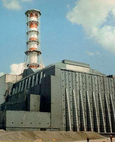 ON-SITE ACTIVITIES To prevent further release of radioactivity, a structure - the so-called Shelter or sarcophagus - was fabricated around the stricken reactor.