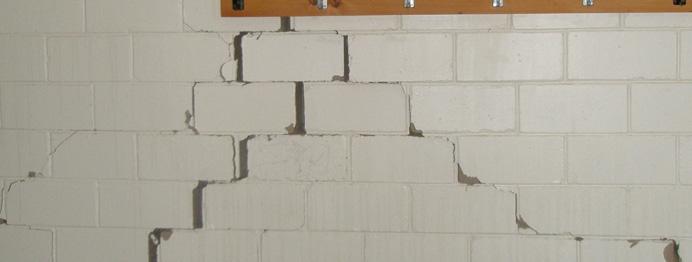 This type of thin unreinforced single skin wall construction and double skin cavity construction are not covered by the New Zealand earth building standards and should be specifically excluded.
