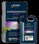 SCREEDMASTER DEE SCREEDMASTER SMOOTH SCREEDMASTER FLEX SCREEDMASTER FLOW A high strength, self-levelling, and resurfacing compound Cementitious water mix smoothing compound rofessional flooring,
