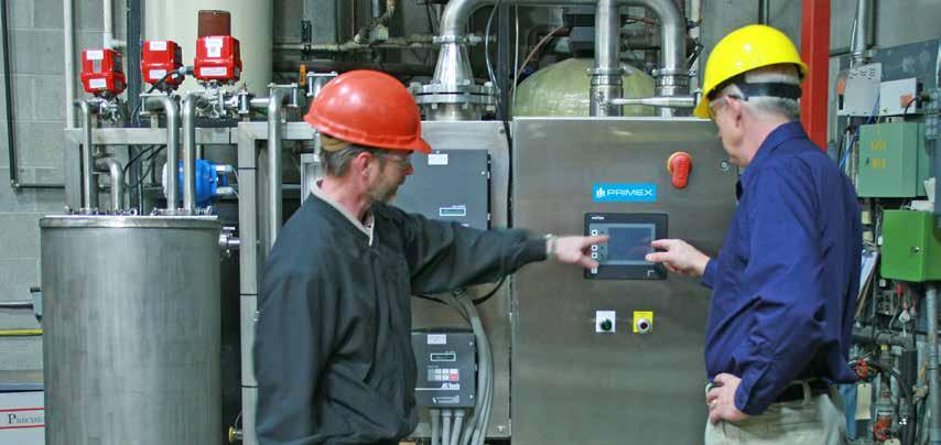 ABOUT PRIMEX PRIMEX delivers over 40 years of expertise in process water controls and hundreds of years of combined engineering and electrical