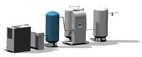 ADVANCED PSA TECHNOLOGY Dedicated to medical oxygen production Ambient air contains 21% oxygen, 78% nitrogen, 0.9% argon and 0.1% of rare gases.