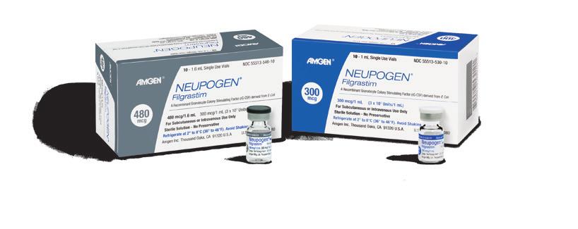 Dose NEUPOGEN based on weight, and with proper scheduling and administration, to help reduce the risk of febrile neutropenia Recommended dosage and administration provide neutrophil support for
