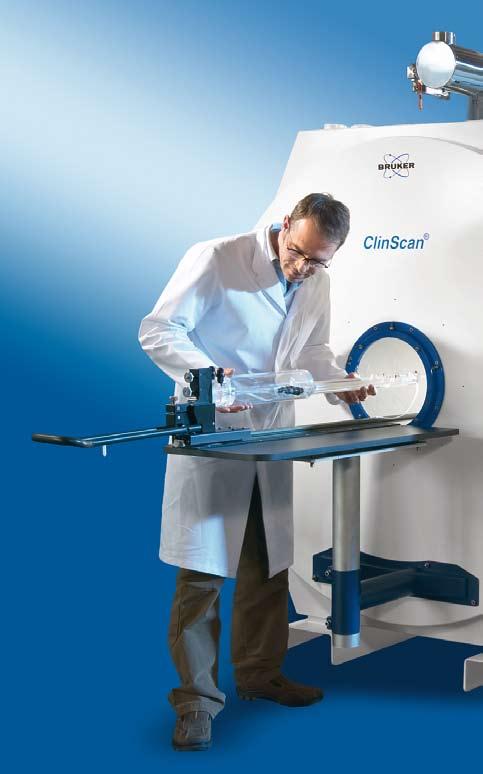 Be Clinical from the Very Beginning With ClinScan you enter the field of translational research and molecular imaging The ClinScan, a 7 T animal MRI and MRS scanner is