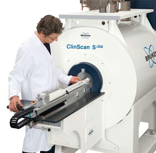 ClinScan S -line The ClinScan S -line is Bruker s cost-efficient solution for clinically-oriented animal MR on