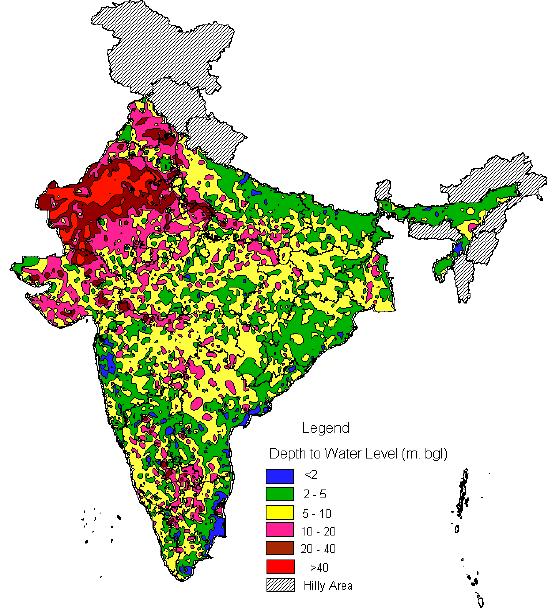 Status, Quality and Management of Groundwater in India 719 and are common in all the states.