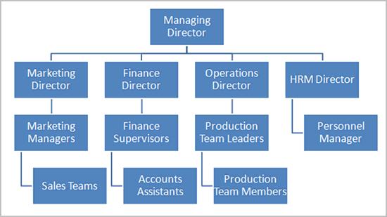net/business/gcse/people_organisation_chart.html 4.1. The network of formal relationships and duties i.e. the organization chart and the job descriptions.