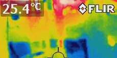 Die zone Material flow T 1 T 2 Screw Feed zone FIGURE 8 THERMAL IMAGING OF THE EXTRUDER