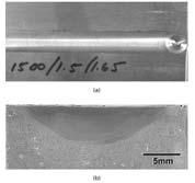 Chapter 32-53 Friction Stir Welding (FSW) Figure 32-19 (a) Top surface of a frictionstir weld joining 1.5 mm and 1.
