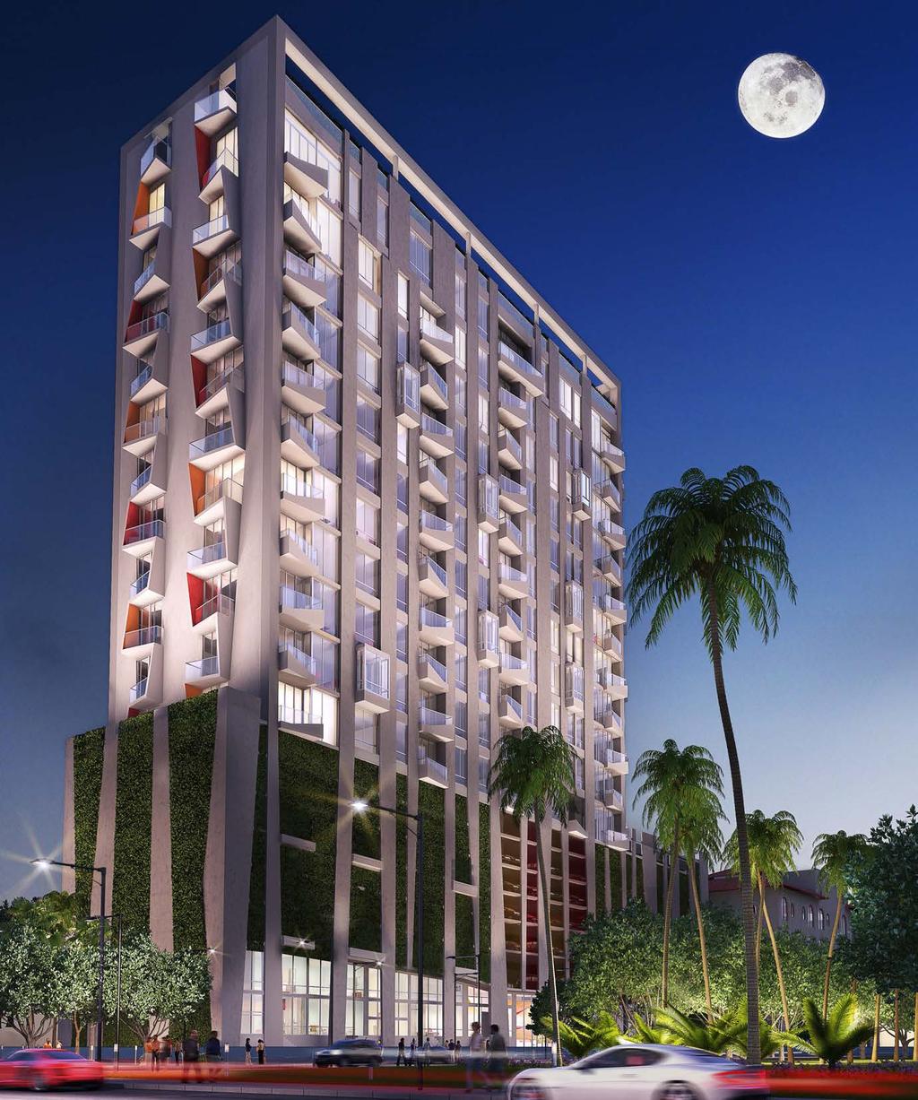 On the bay of Edgewater, Miami s newest and most desirable neighborhood, stands a property where a new standard of sophistication and boutique style living will reside : The Crimson.