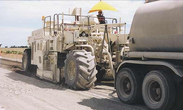 Blending of Materials and Moisture Addition Cement is blended into pulverized,