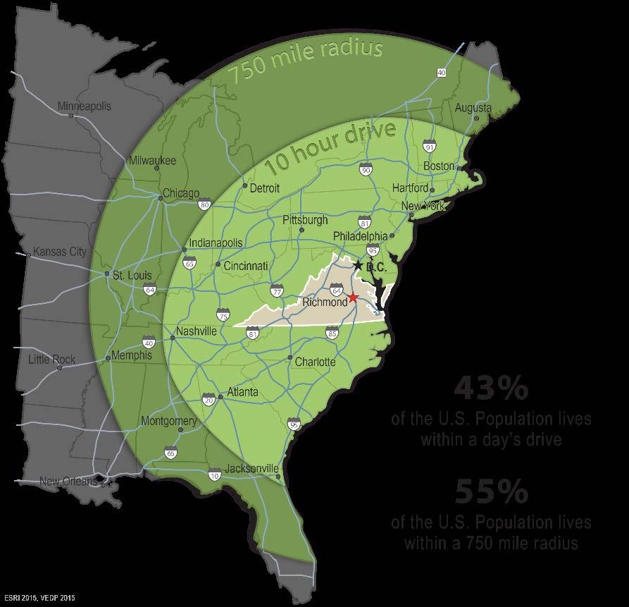 Virginia s Distribution & Global Logistics Industry Employs over 78,000 people, primarily in Trucking, Warehousing, and Transportation Support 1 During the past 10 years, 355 global logistics