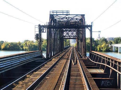 The Long Bridge Two-track steel truss railroad bridge constructed in 1904 Owned by CSX Transportation (CSXT)