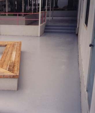 ENECLAD systems can also be used to repair and level damaged concrete surfaces, making them suitable for