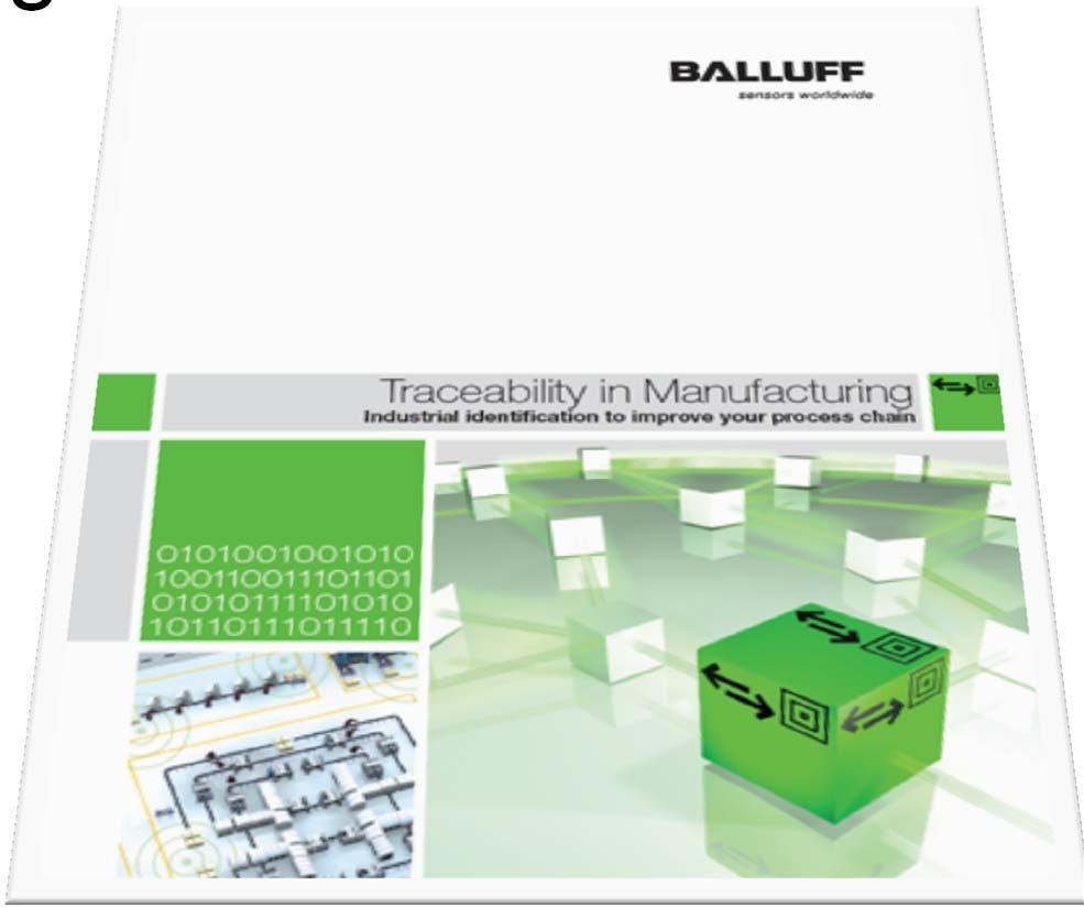 Other Sources of information Traceability in Manufacturing Brochure Dedicated