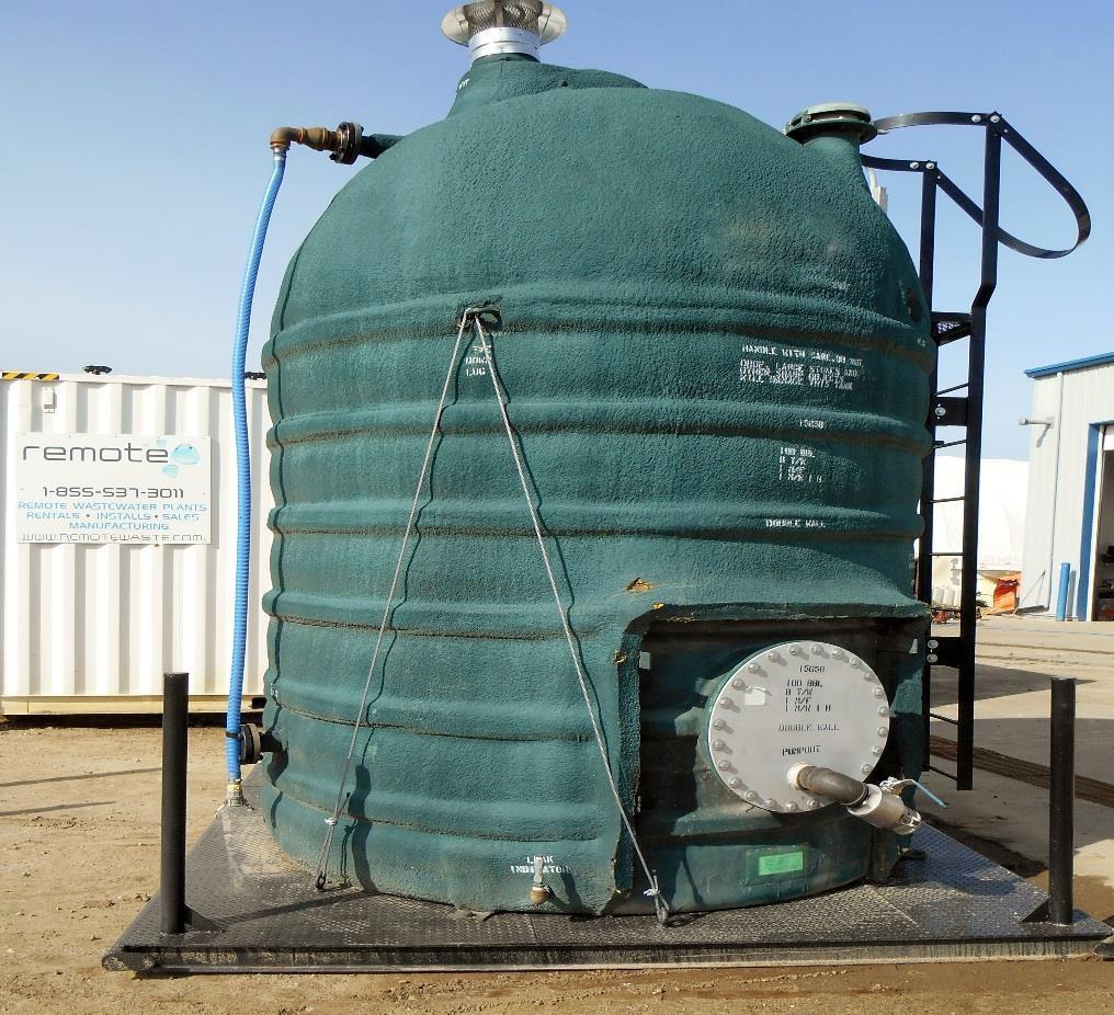 Tankage Remote Waste also supplies storage tanks for your wastewater storage needs.